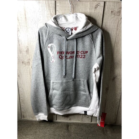 Officially Licensed FIFA World Cup Product Other - FIFA Mens Hoodie Size Medium World Cup Qatar 2022 Premium Fleece